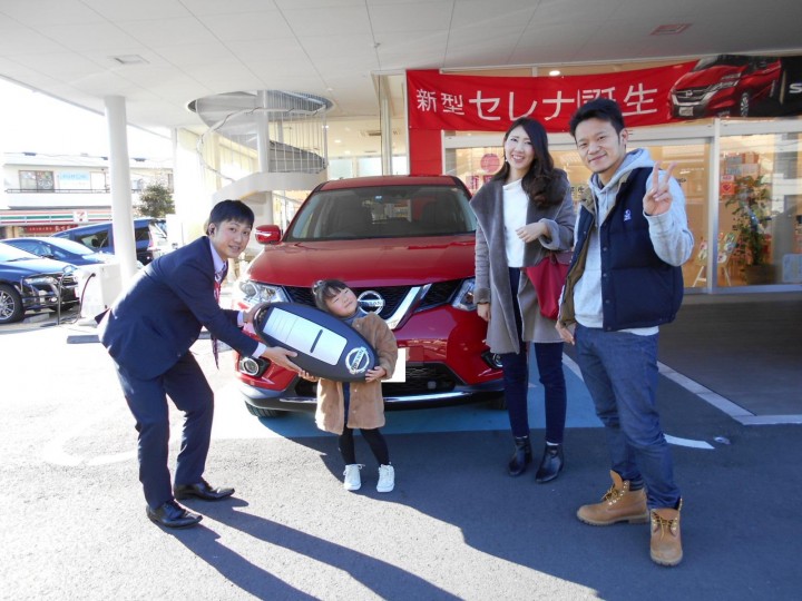 平和店 納車式 エクストレイル 店舗ブログ 静岡日産自動車株式会社