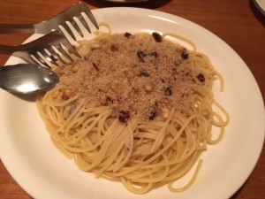 鱈パスタ