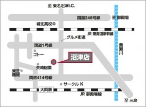 沼津店地図