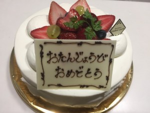 BDケーキ